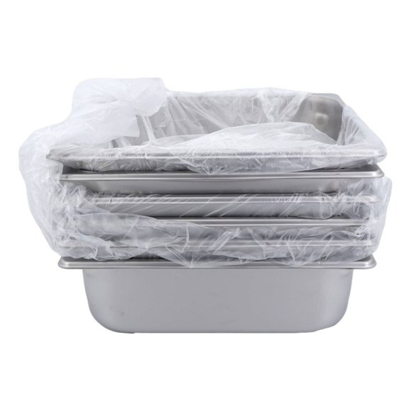 Kitchen Essentials Half Sized Steam Table Pans 366827 Lot (4) 4" Deep USA  New - Picture 2 of 3